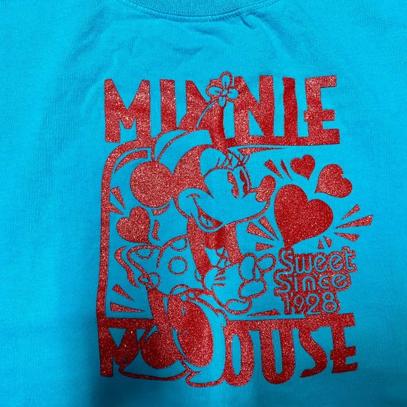 Disney Minnie Mouse Cotton S/S Tee T-Shirt XXL - Picture 2 of 3